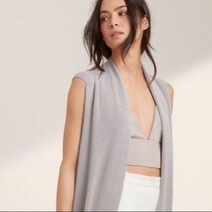 Low cut olive Aritzia crop top